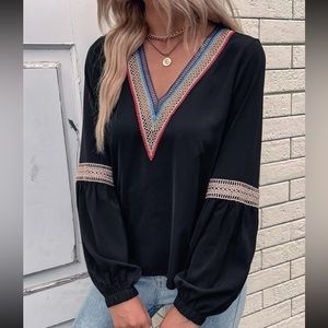 Brand new lace blouse